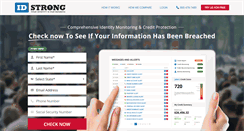 Desktop Screenshot of idstrong.com